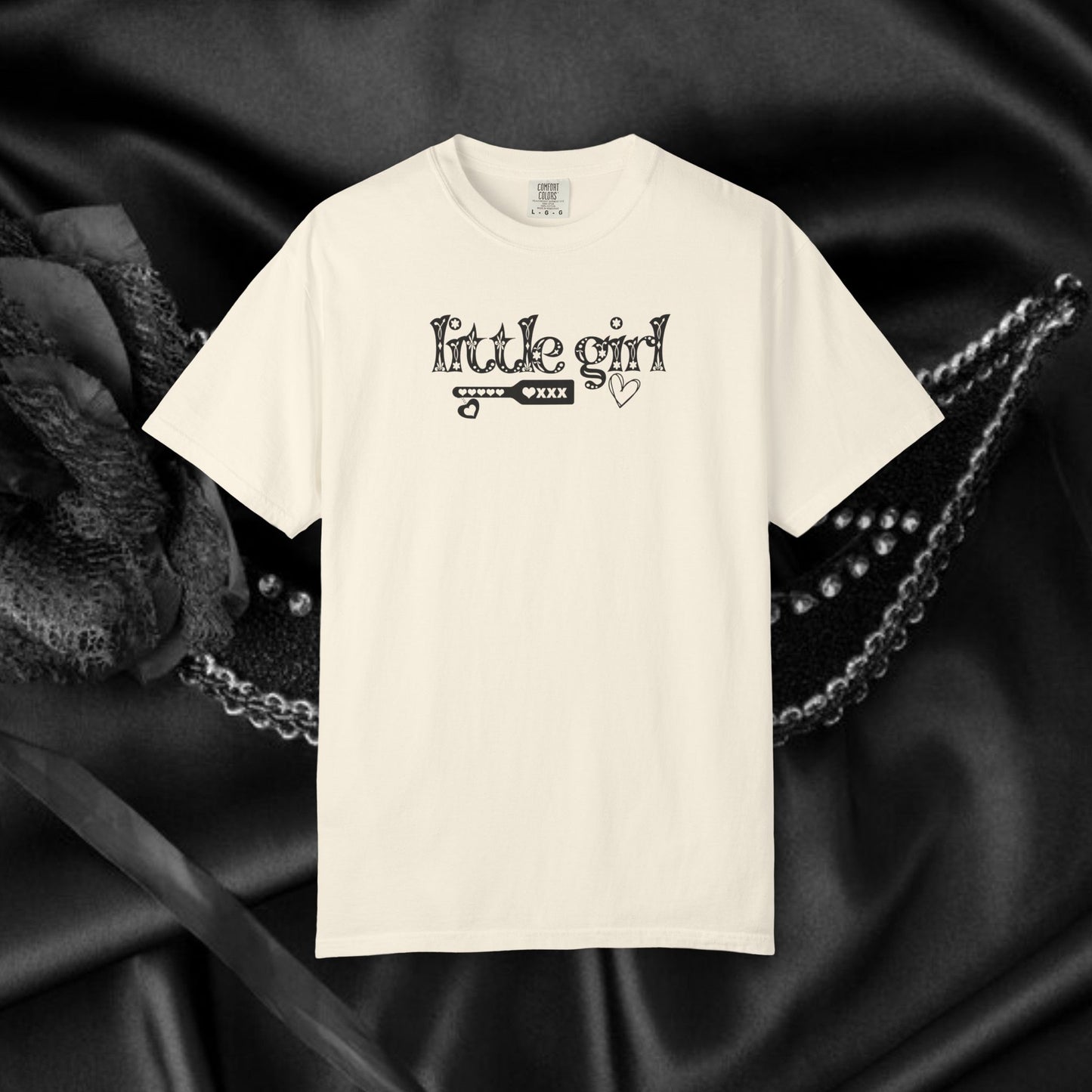 Submissive Little Girl Comfort Color T-shirt