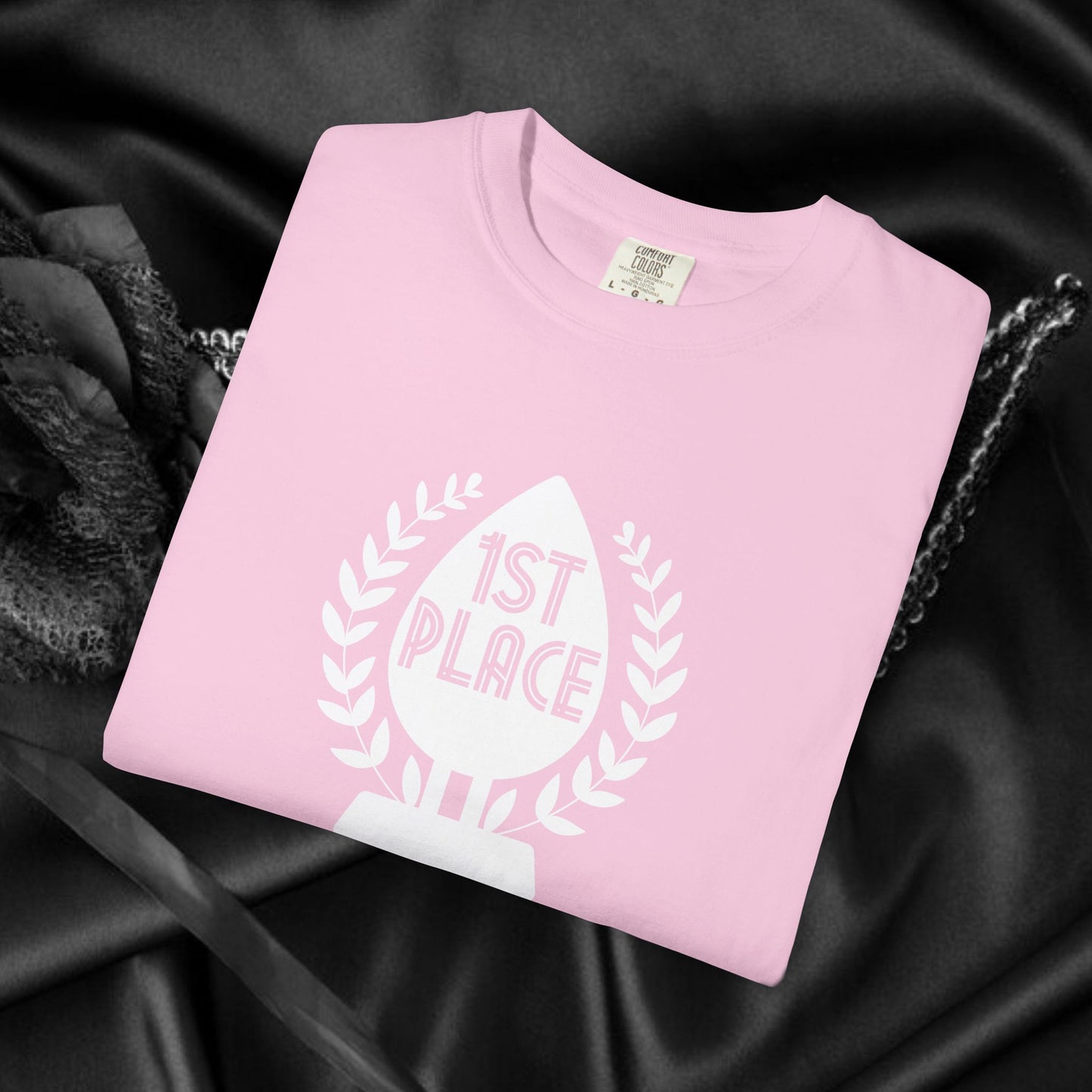 1st Place Butt Stuff Naughty Women’s T-Shirt – Offensive Comfort Colors Tee, Aal Sex Gag Gift, Adult Humor Summer Top
