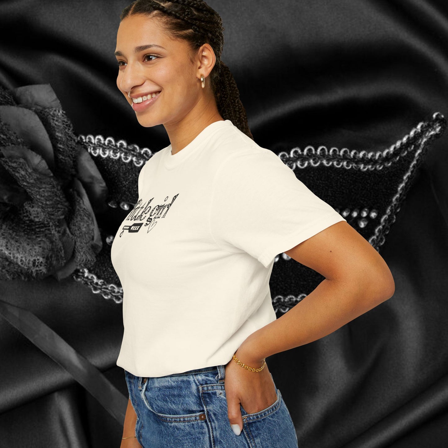 Submissive Little Girl Comfort Color T-shirt