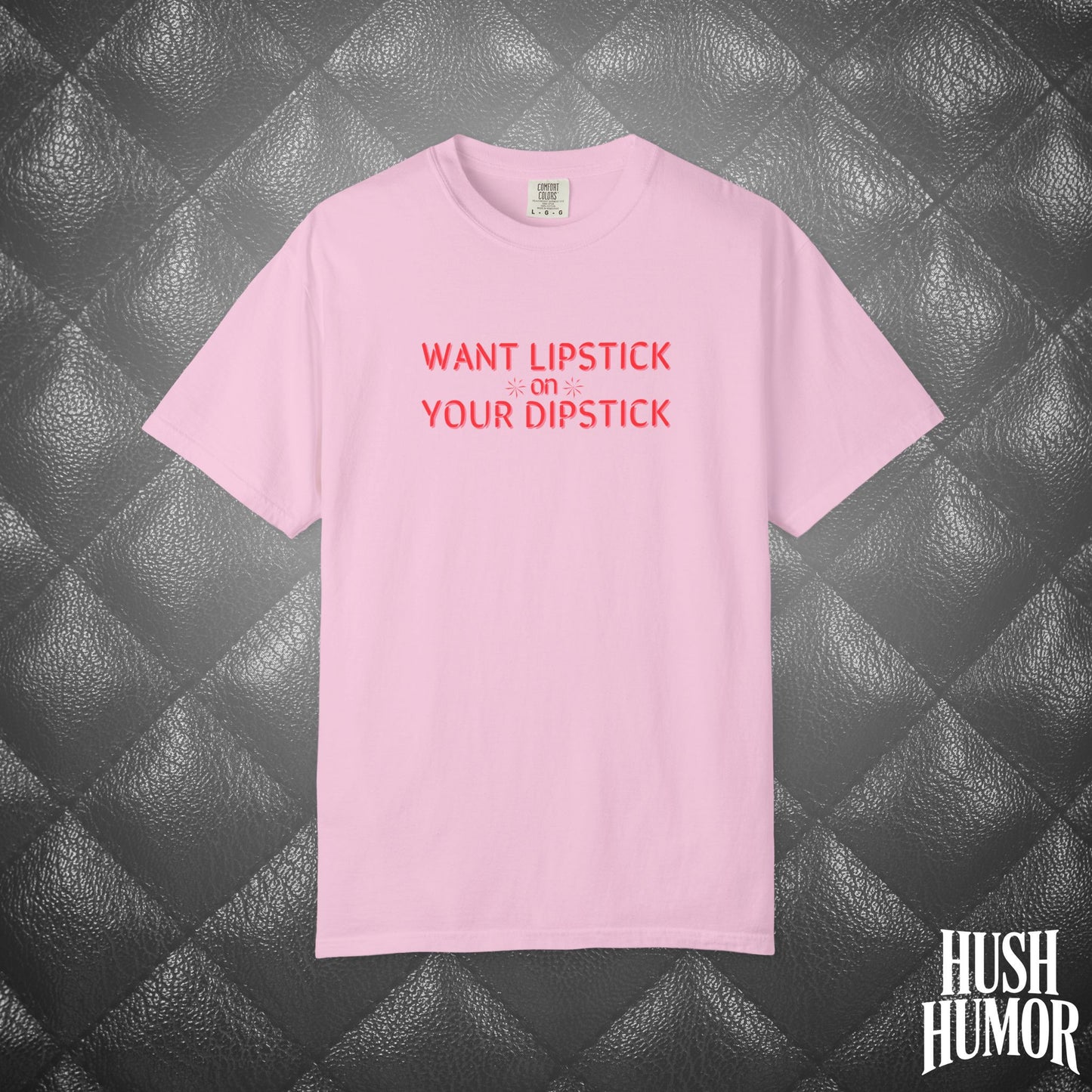 Want Lipstick on Your Dipstick? Dirty T-Shirt – Shocking Naughty Women’s Tee, FEMdom Sassy Mouth Shirt, Funny NSFW Adult Gift for Her