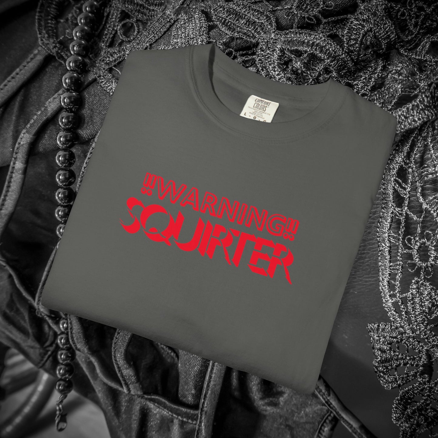 Warning Squirter thsirt gift for hot girls, fun summer gift, Inappropriate tees, Comfort Colors ladies tshirt
