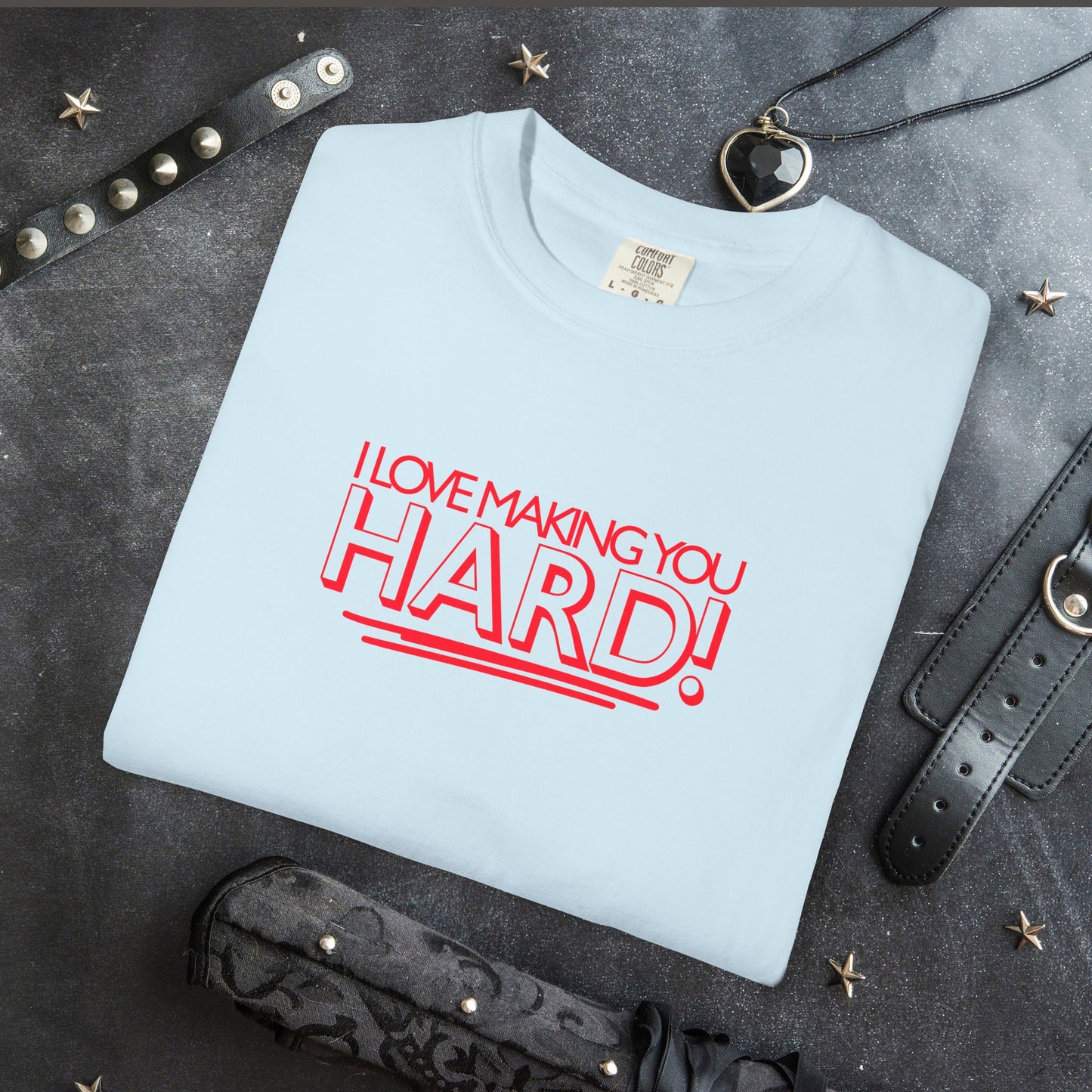 I Love Making You Hard Naughty Girl Sexy T-Shirt, Hot Wife nsfw top, Inappropriate but Fun Summer Apparel