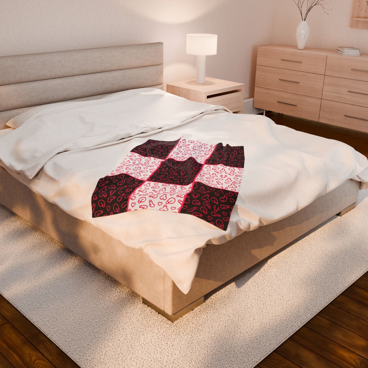 Penis Blanket – Naughty Fun Gag Gift Willy Throw, Adult Humor D*ck Blanket