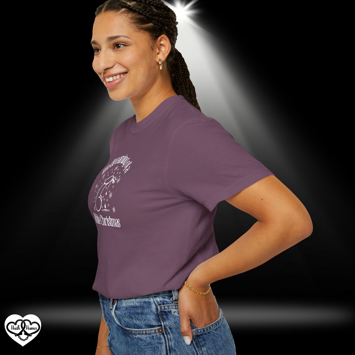 I’m Dreaming of a White Christmas Naughty Shirt – Funny Adult Xmas Tee, Sexy Holiday Party Top