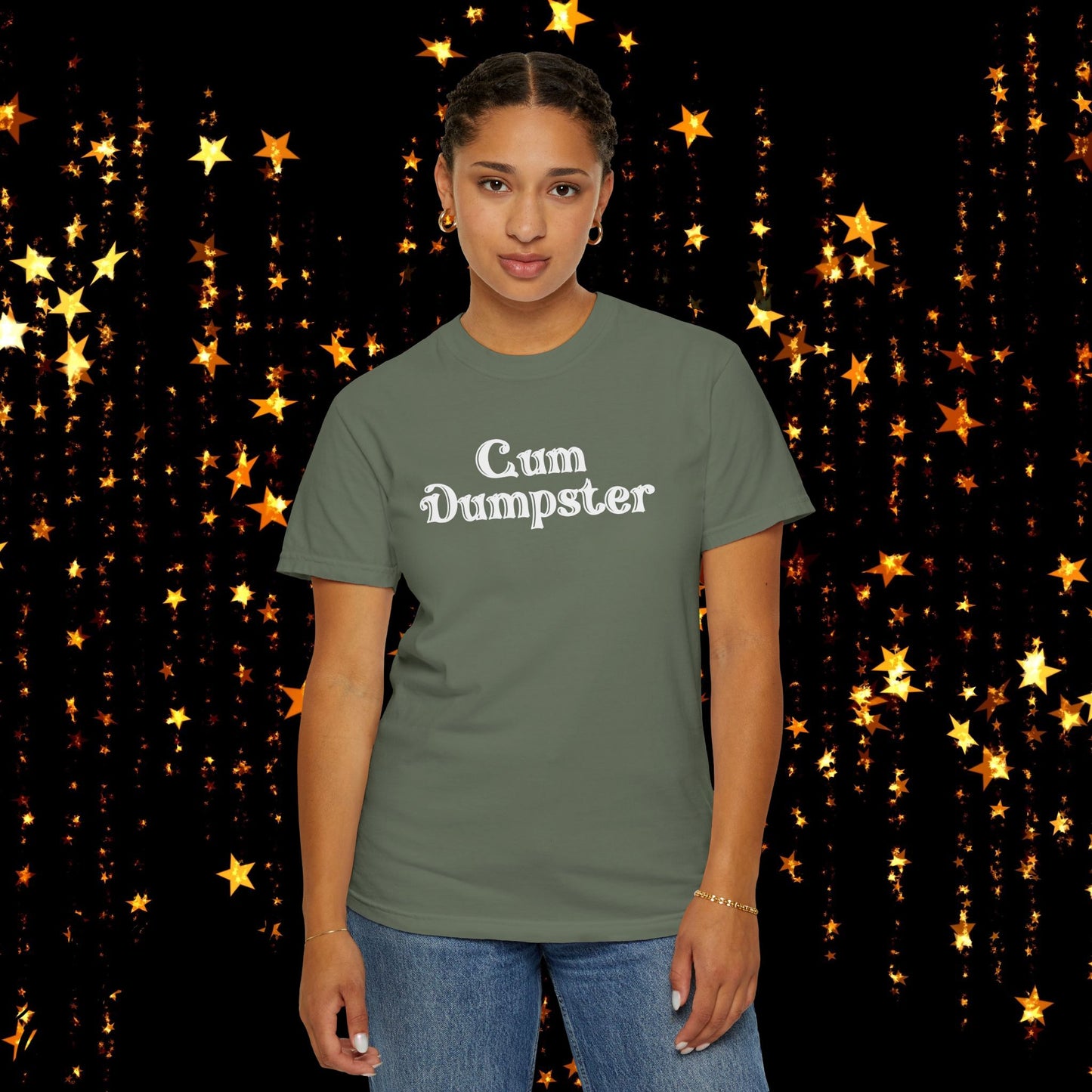 Cum Dumpster Tee – Naughty Party tshirt & Party Gag Gift