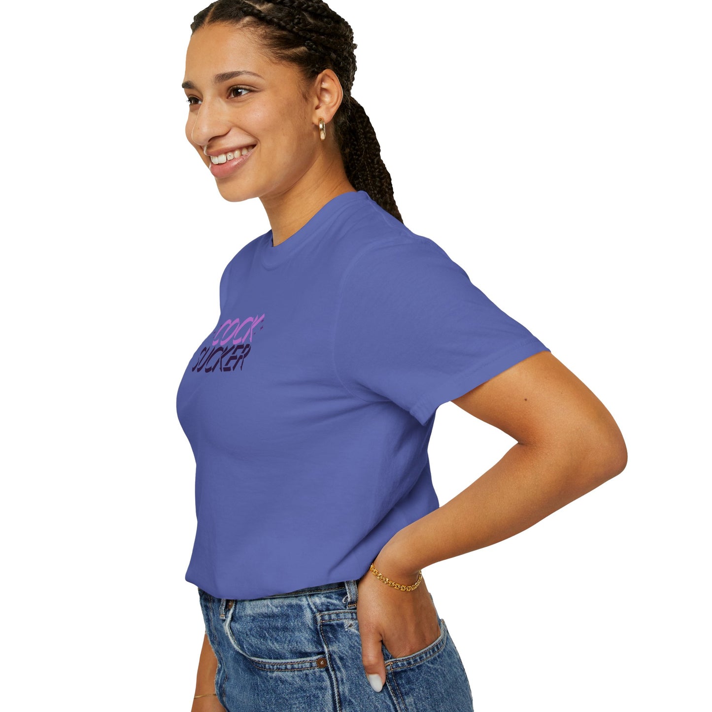 Naughty Girl Sex T-Shirt – Sexy Offensive Ladies Comfort Colors C0ck Sucker Tee, Hot Wife NSFW Shirt