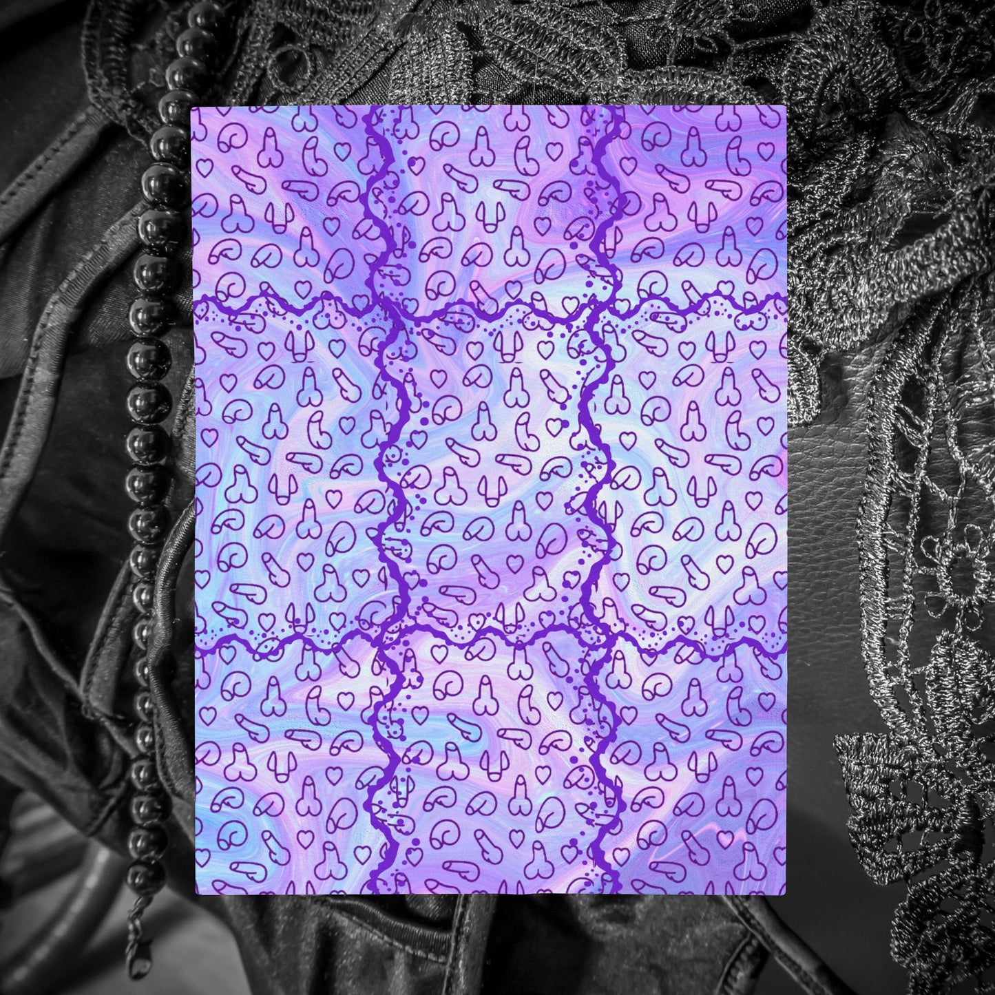 Purple Penis Blanket Gift Velveteen Plush Blanket,Fun Gag Gift, D*ck Gift, C*ck Blanket