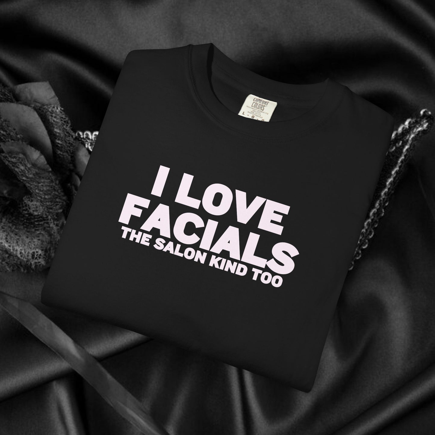 I Love Facials Funny Tee, Female Dom Blow Job Shirt, NSFW Inappropriate, Offensive Shirt, Female