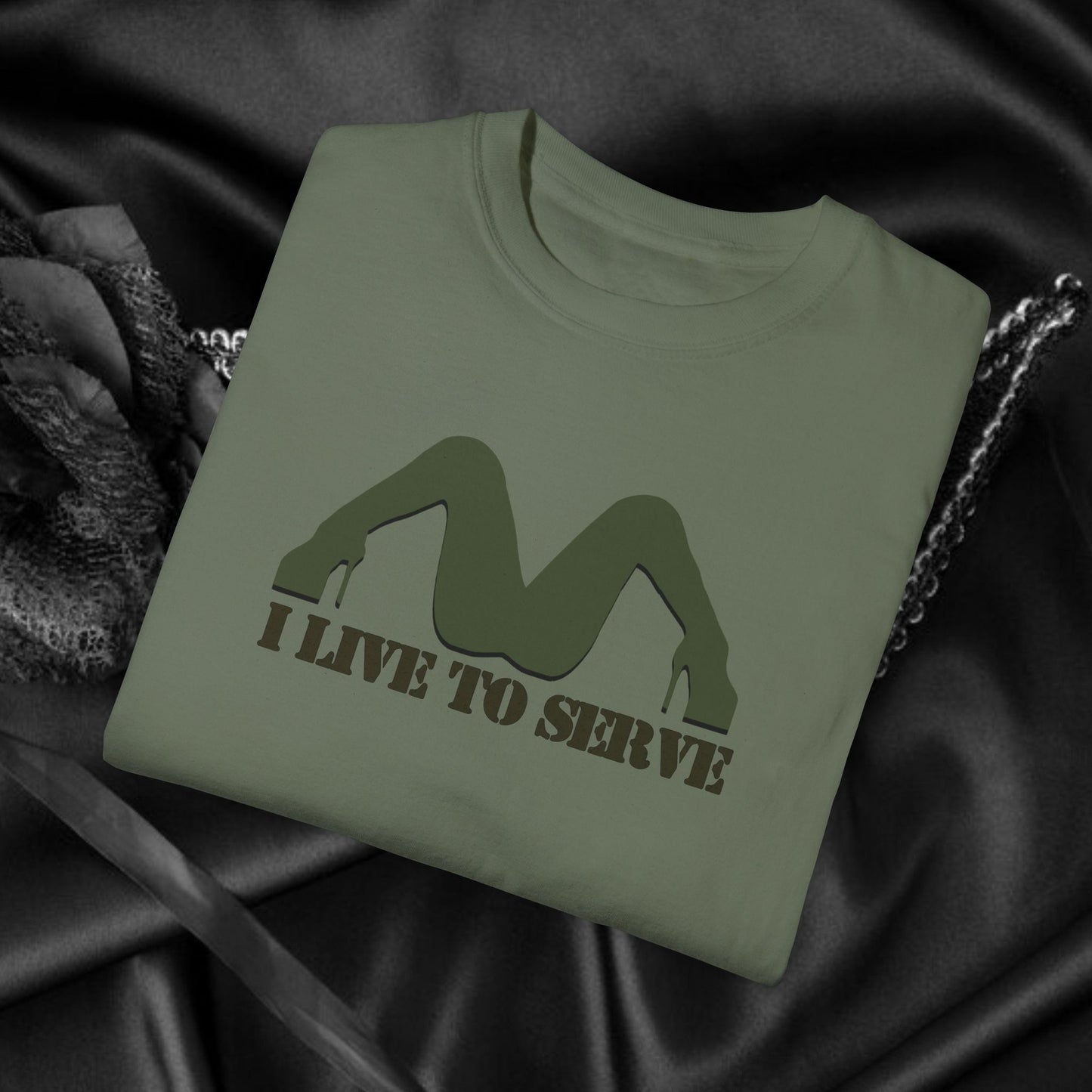 I Live to Serve Shirt – Offensive NSFW Tee for Dirty-Minded Humor