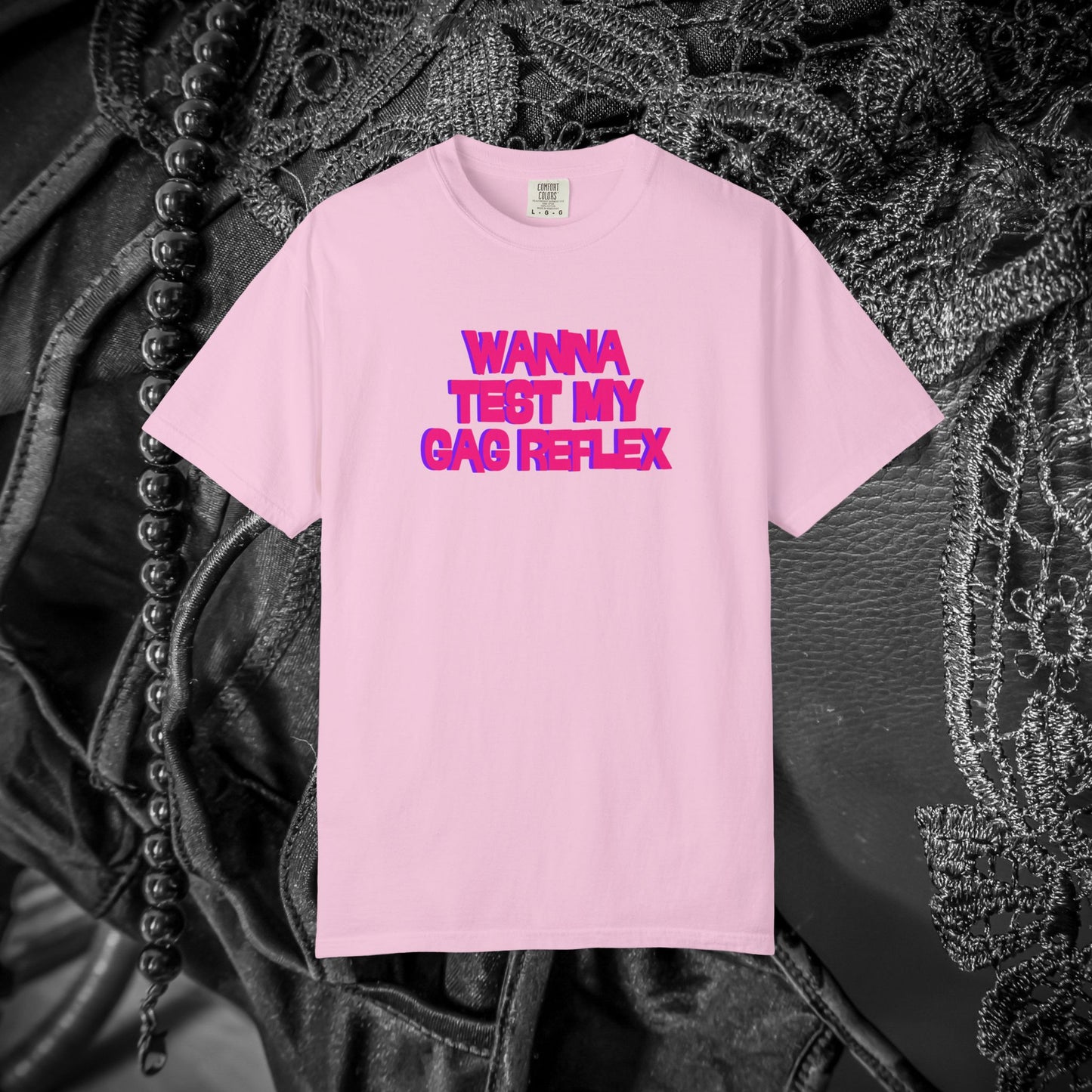 Dirty Gag Reflex Tee, Naughty Women's Shirt, Funny Blow j*b tee, Funny Adult gift