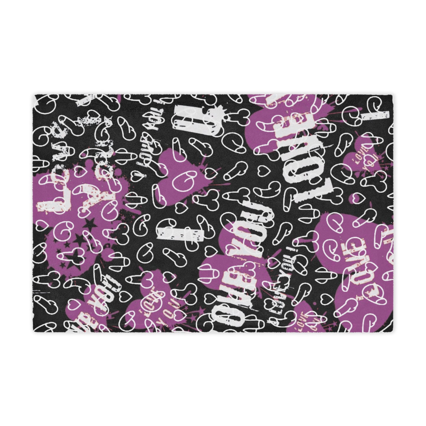 Penis Blanket Minky Blanket | Cozy Throw for Gifts, Soft Blanket, Warm Adult Themed blanket