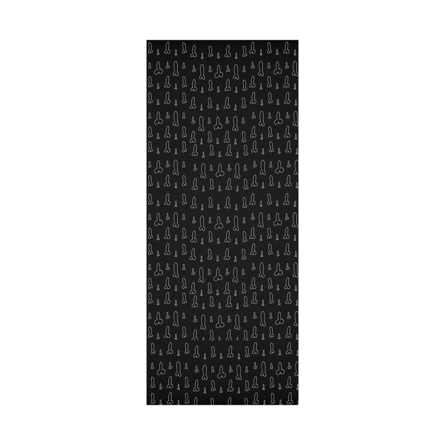 Hand Drawn Penis Wrapping Paper, Naughty Adult Humor, black and white penis wrapping paper, fun adult gifts
