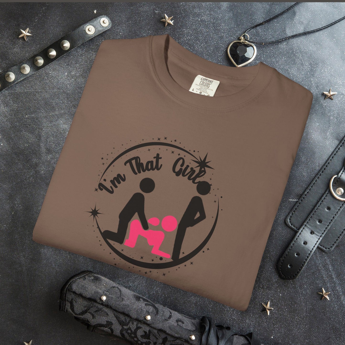 Funny Threesome Tee – Naughty Women’s Adult Humor T-Shirt, Sassy Offensive Meme Top, I’m That Girl Summer Party Shirt
