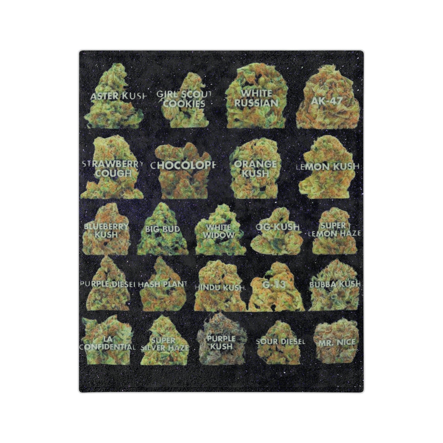 Cozy Cannabis Themed Blanket gift, Stoner Home Decor, 420 Gift