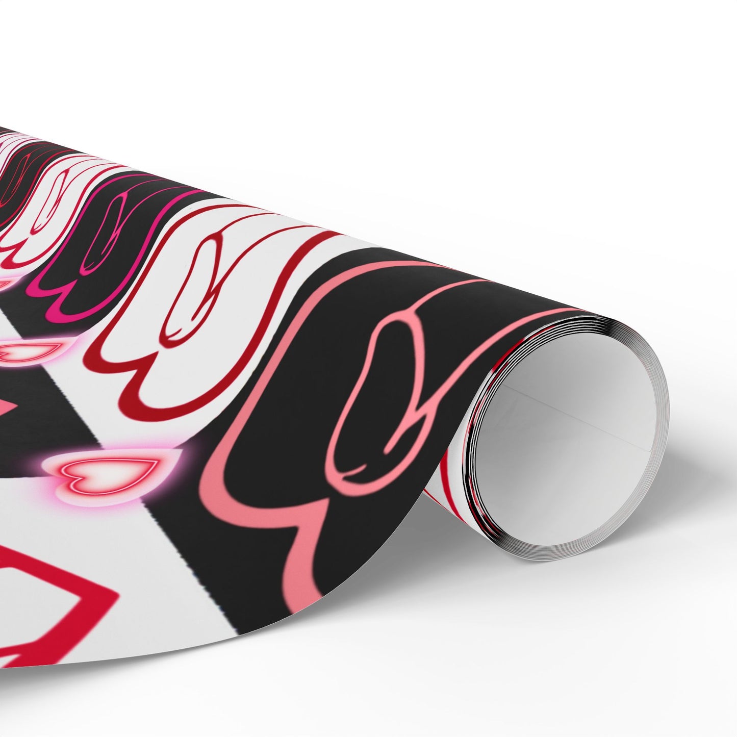 Wrapping Papers, Chic Heart & Penis Gift Wrap, Stylish Packaging for Birthdays, Holidays, Adult Naughty Paper, D*ck Lover Present