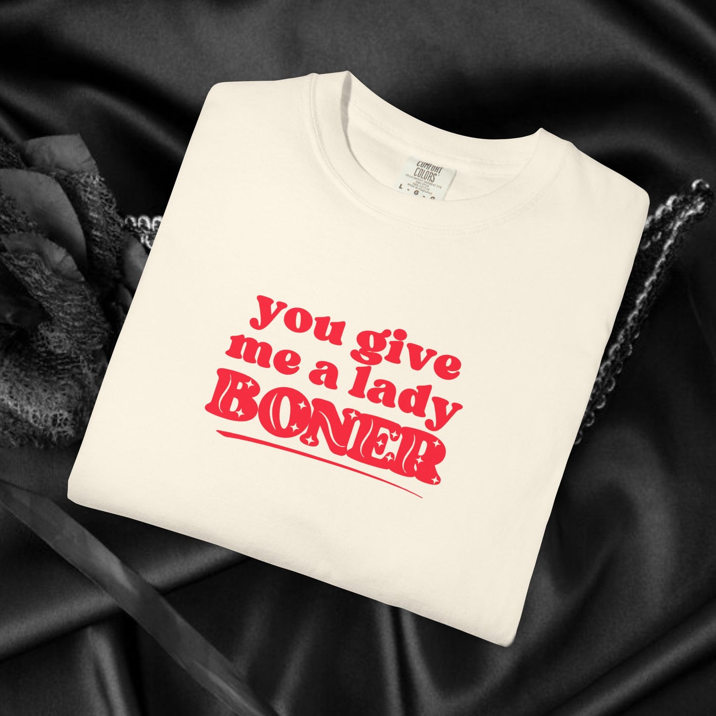 FEMdom T-Shirt, BDSM Lifestyle, Naughty Summer Party Tee, Funny Saying tshirt you give me a lady boner dirty gift for hot wife