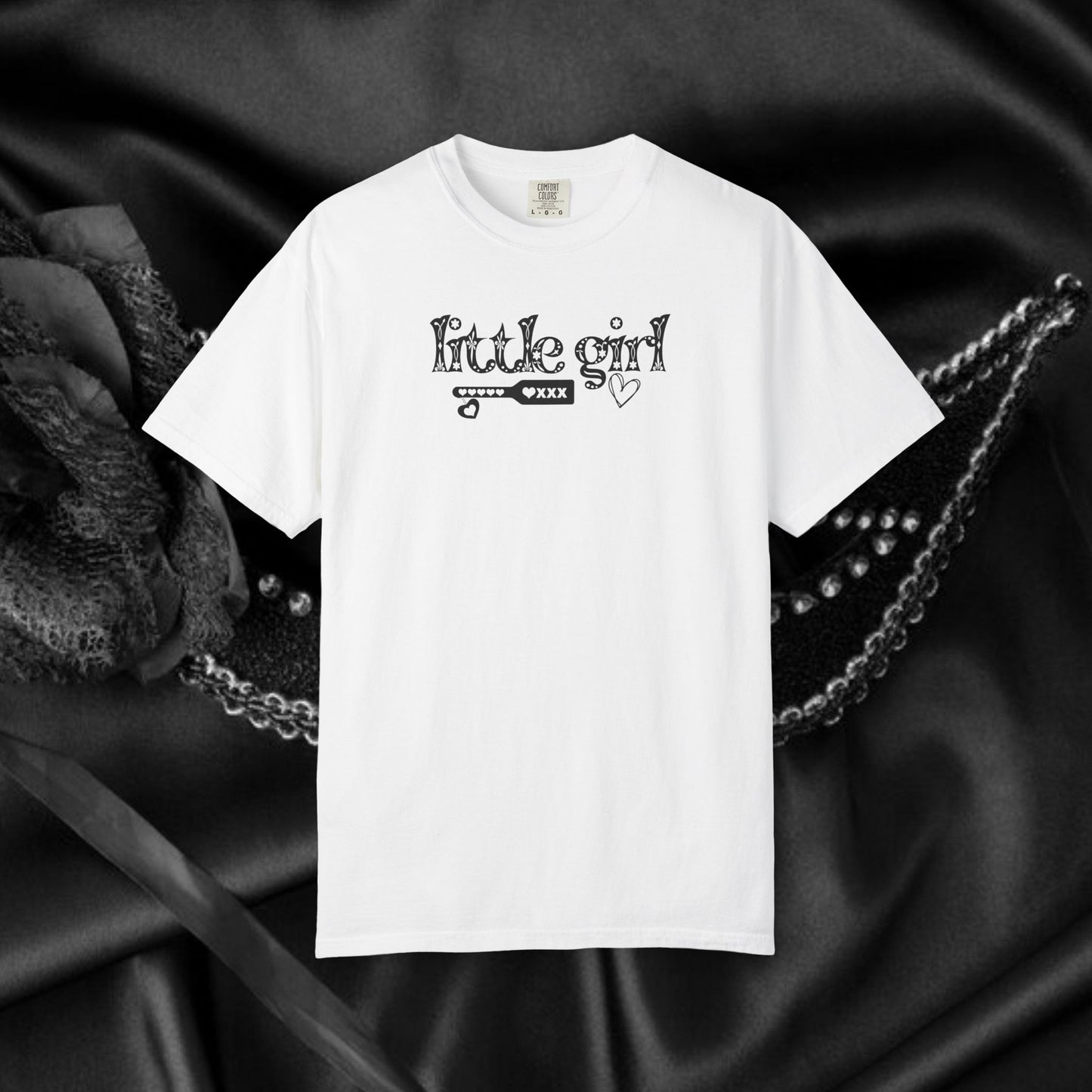 Submissive Little Girl Comfort Color T-shirt