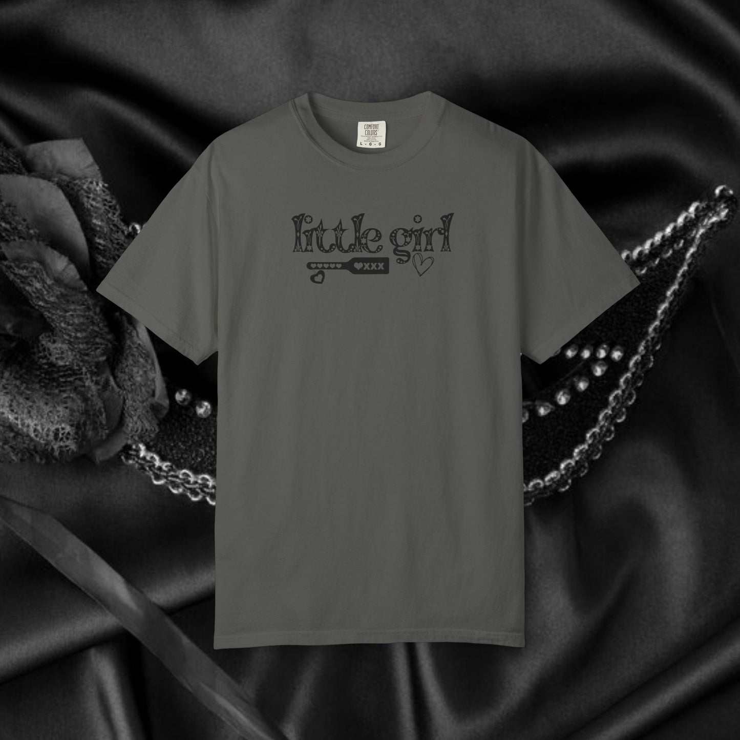 Submissive Little Girl Comfort Color T-shirt