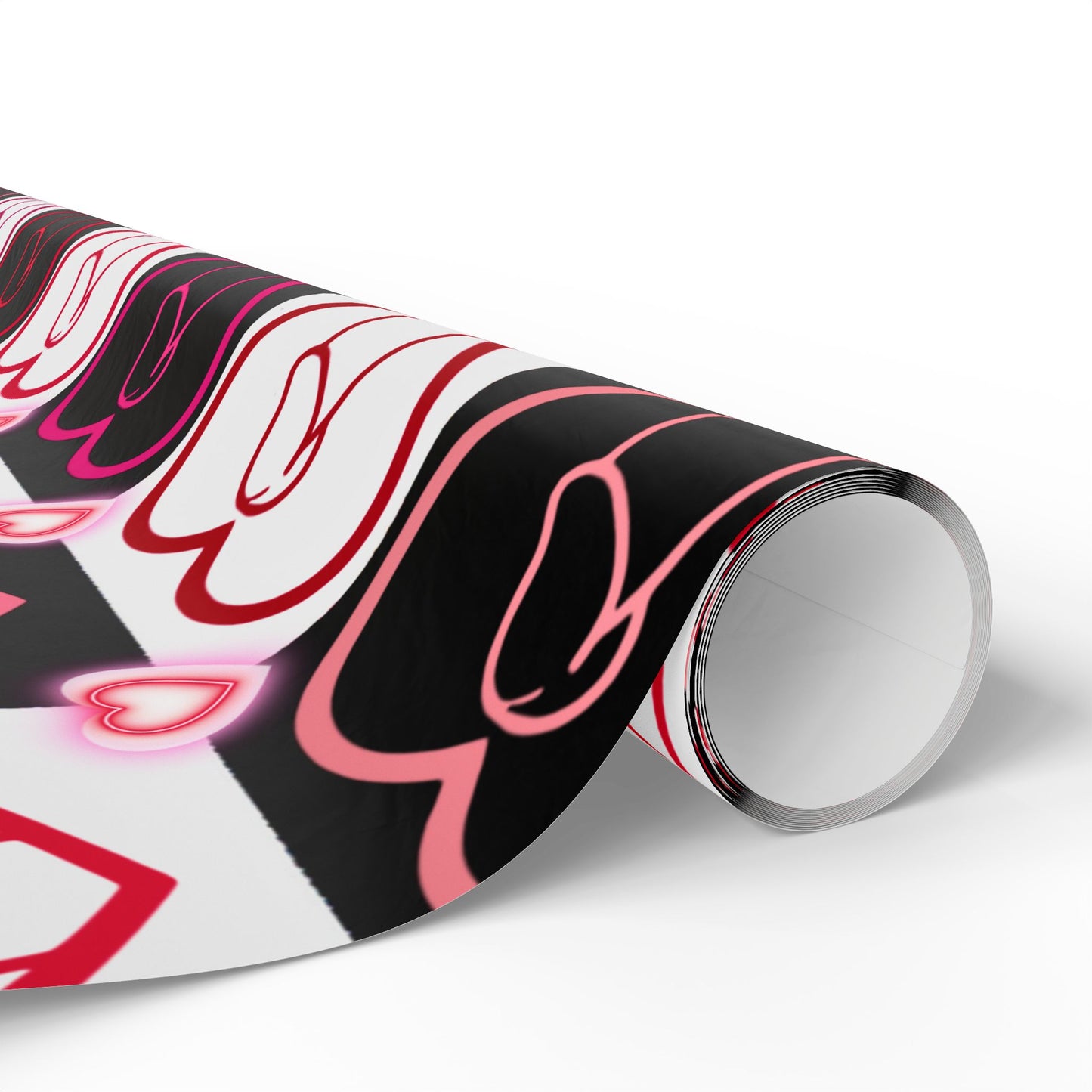 Wrapping Papers, Chic Heart & Penis Gift Wrap, Stylish Packaging for Birthdays, Holidays, Adult Naughty Paper, D*ck Lover Present
