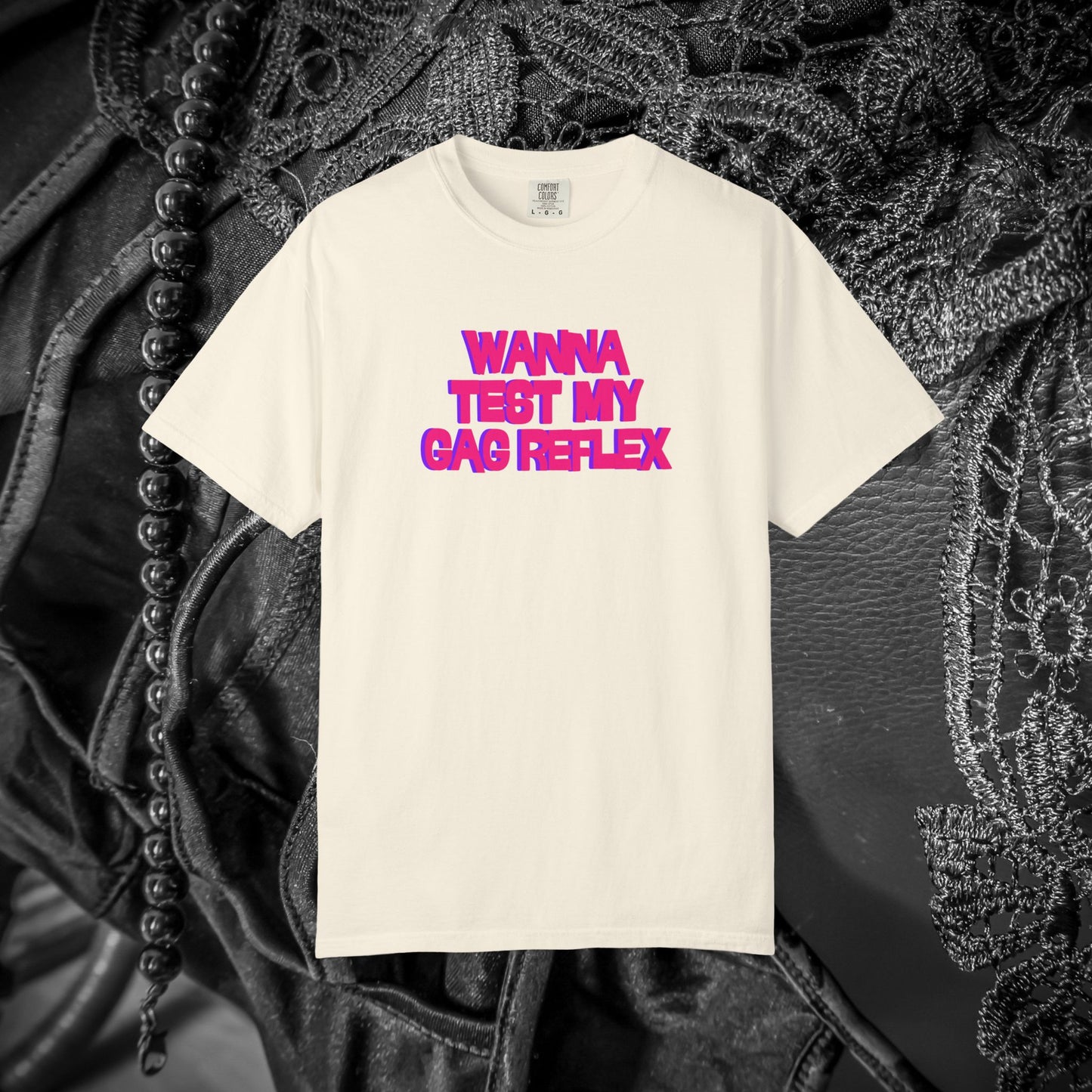 Dirty Gag Reflex Tee, Naughty Women's Shirt, Funny Blow j*b tee, Funny Adult gift