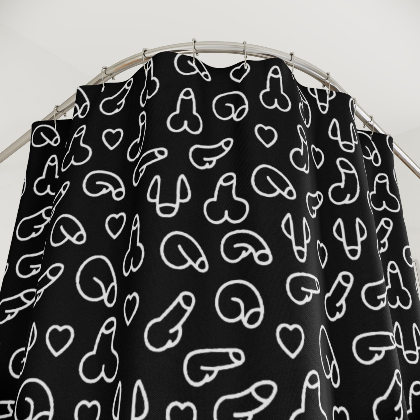 Penis shower curtain Naughty Sexy Aesthetic Shower Curtain, Modern Bathroom Decor