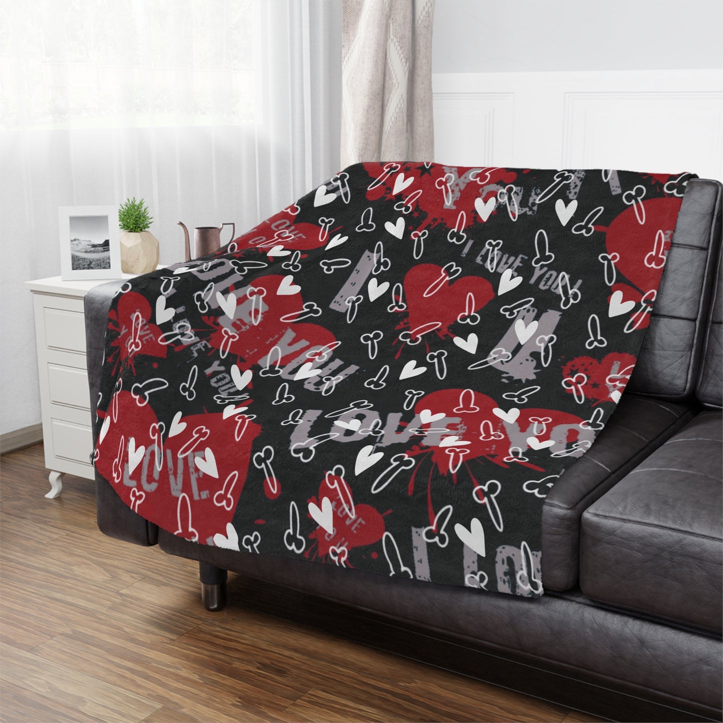 Penis Blanket Minky Blanket | Cozy Soft Blanket Adult Themed Home Decor