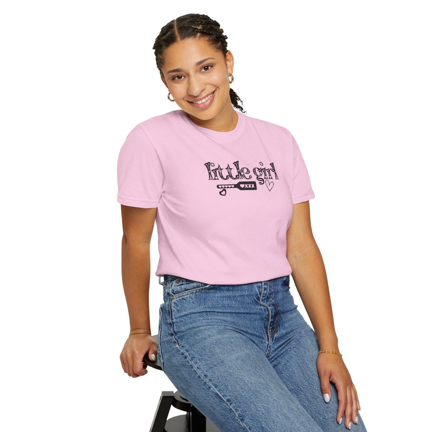 Submissive Little Girl Comfort Color T-shirt