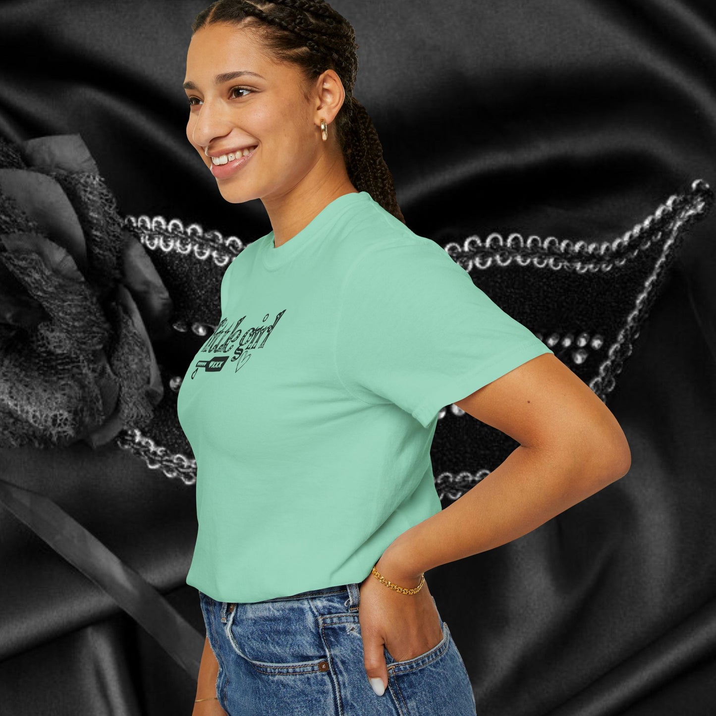 Submissive Little Girl Comfort Color T-shirt