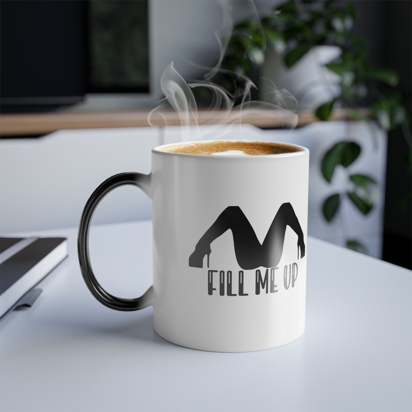 Fill Me Up Color Morphing Mug – Naughty Heat Reveal Gag Gift for Her