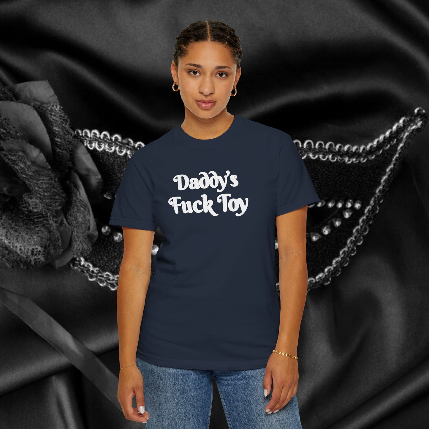 Kinky Submissive Apparel, DDLG Tee, Daddy's F*ck BDSM tee for Adult Play Wear