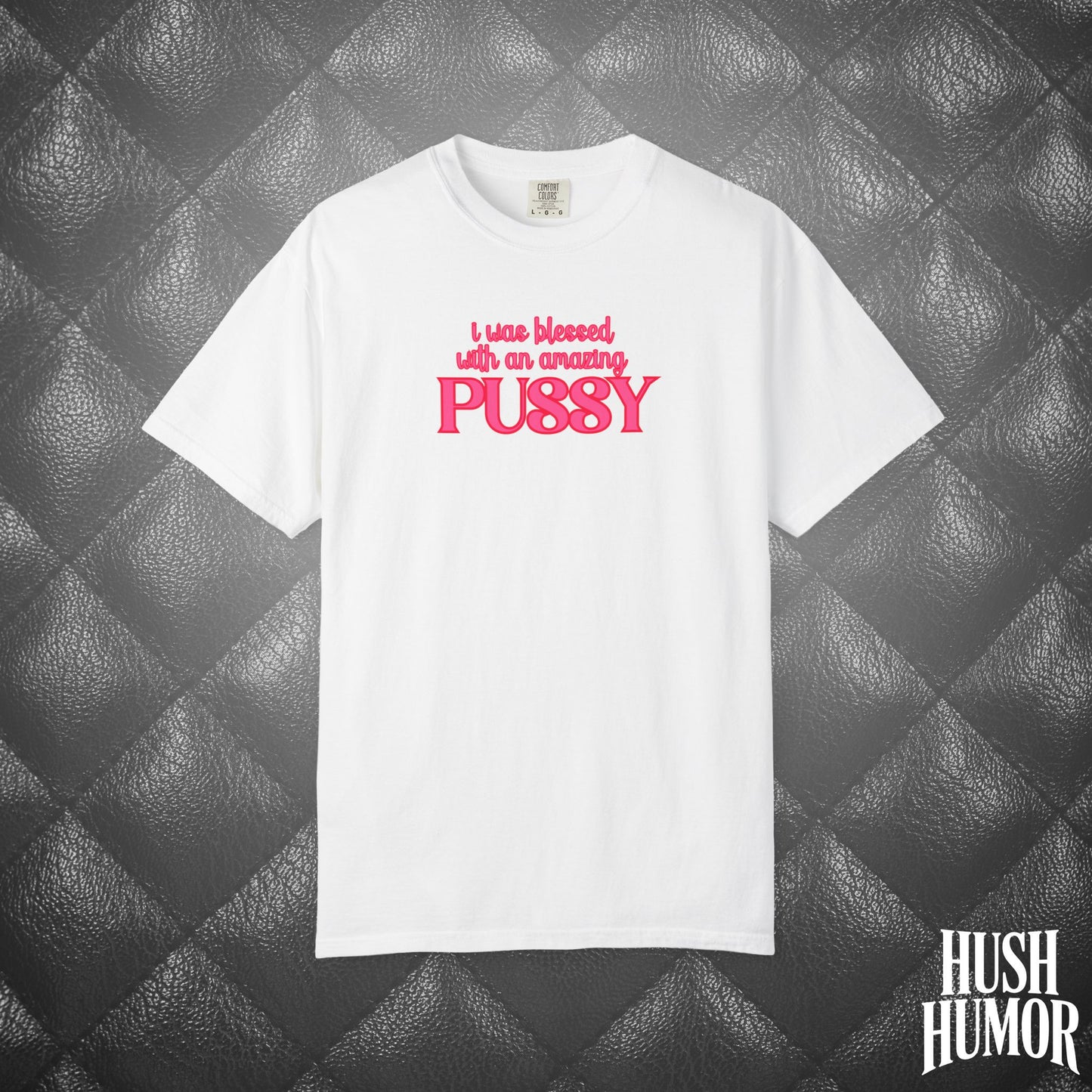 I Was Blessed With an Amazing Psssy Shirt – Funny NSFW T-Shirt for Naughty Wife