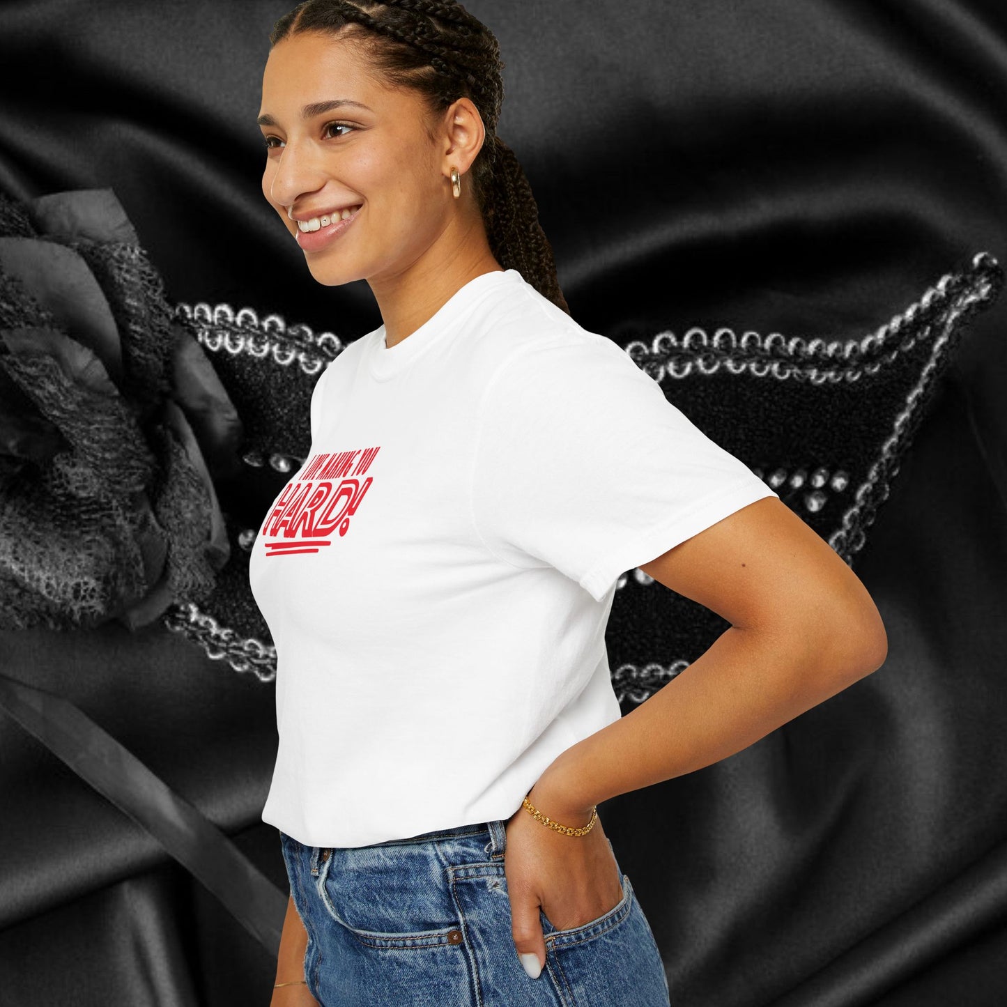 I love making you hard suggestive tshirt gift for the naughty girl in your life, sexy seductive ladies top