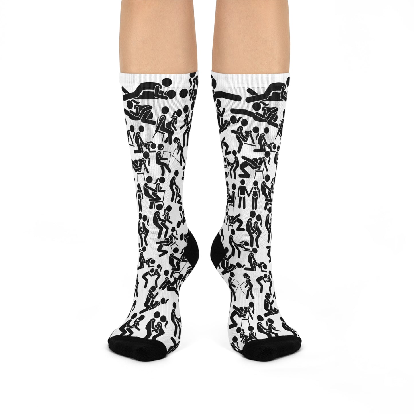 Cheeky Funny Sex Position Socks – Naughty Valentine’s Day Gift, Novelty Rude Humor for Adults