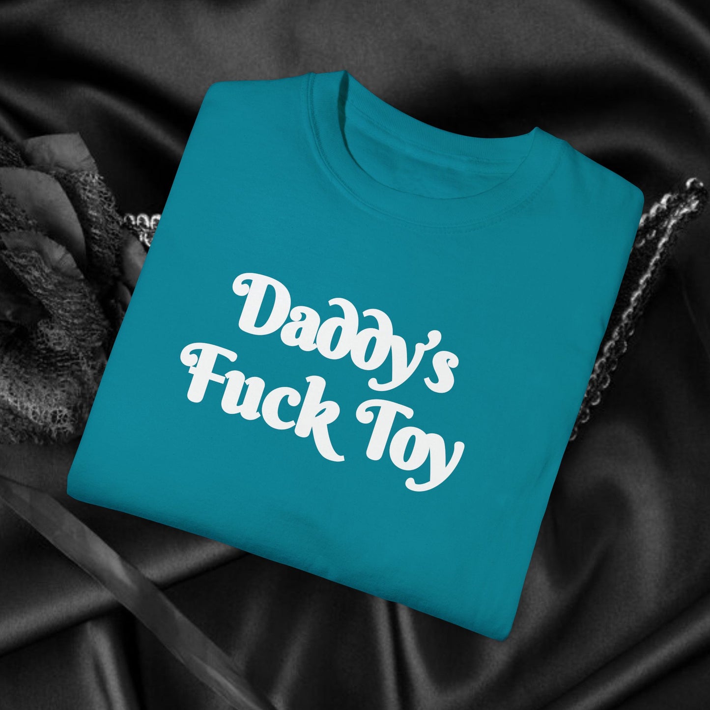 Kinky Submissive Apparel, DDLG Tee, Daddy's F*ck BDSM tee for Adult Play Wear