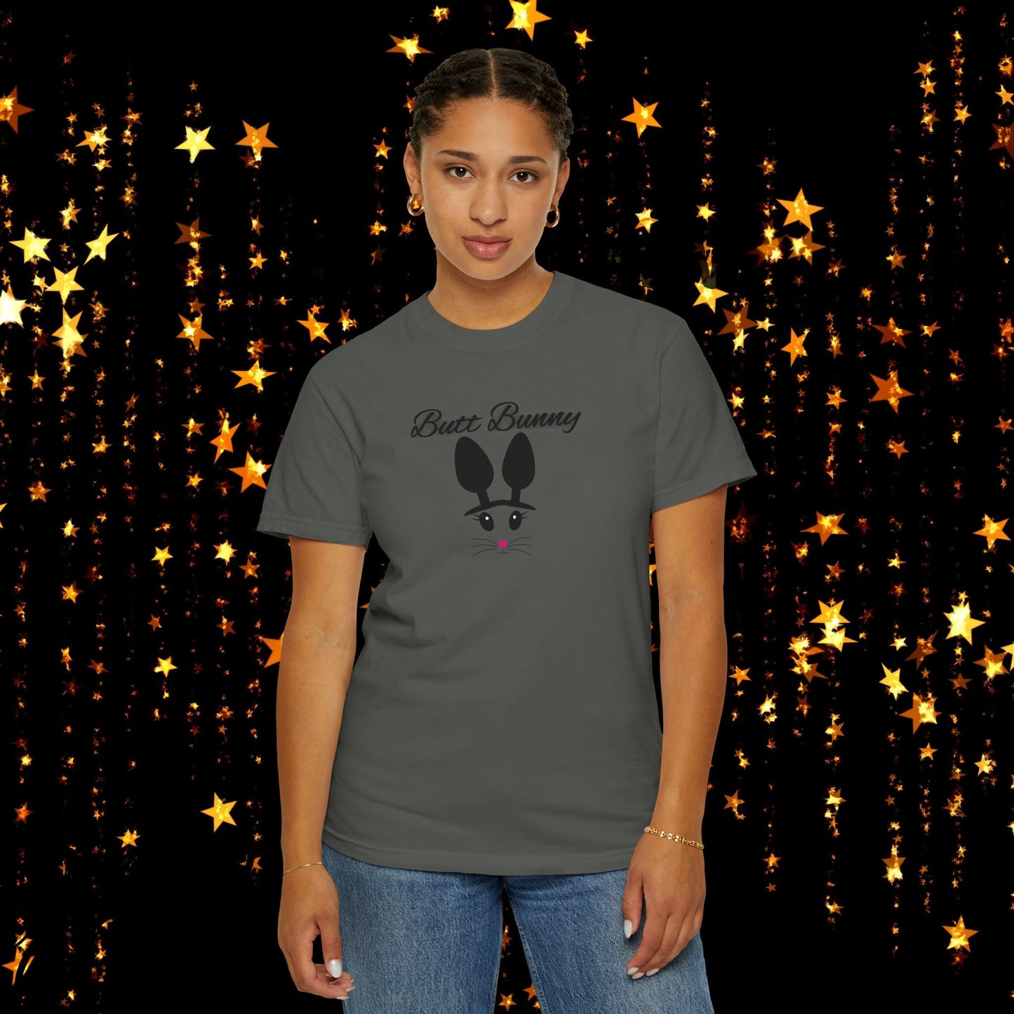 Butt Bunny All Sex Shirt – Naughty Comfort Colors Tee for Kinky Easter, Dirty Gift for Wife or Submissive