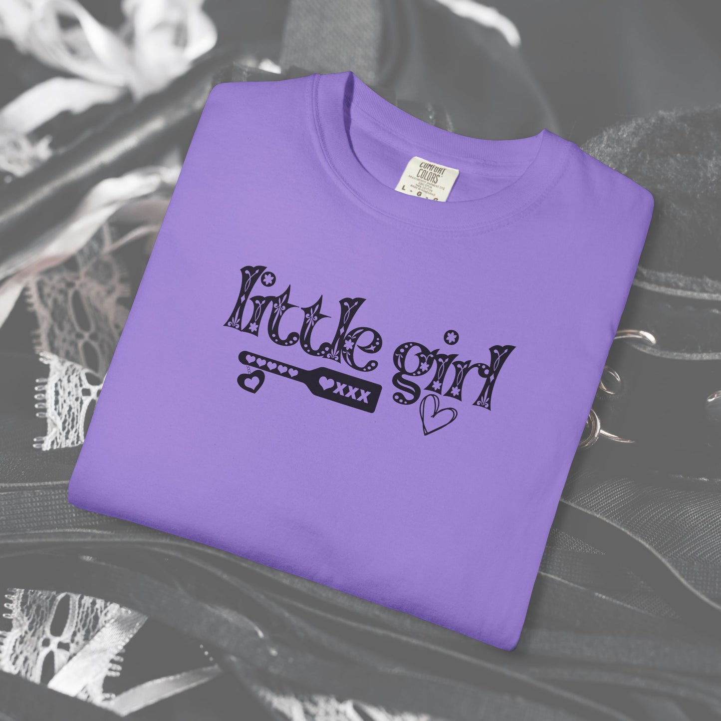 Submissive Little Girl Comfort Color T-shirt