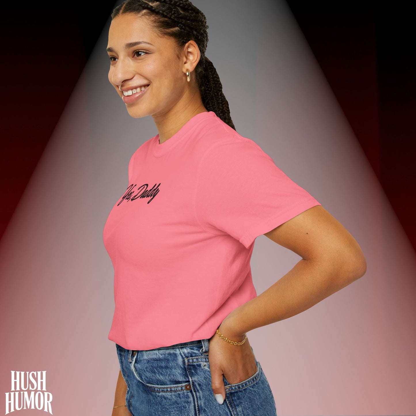 Yes Daddy Shirt – Submissive Wife T-Shirt, Naughty BDSM Graphic Tee for Women, NSFW Dirty Sex Shirt, Offensive Inappropriate Couple Party Shirt