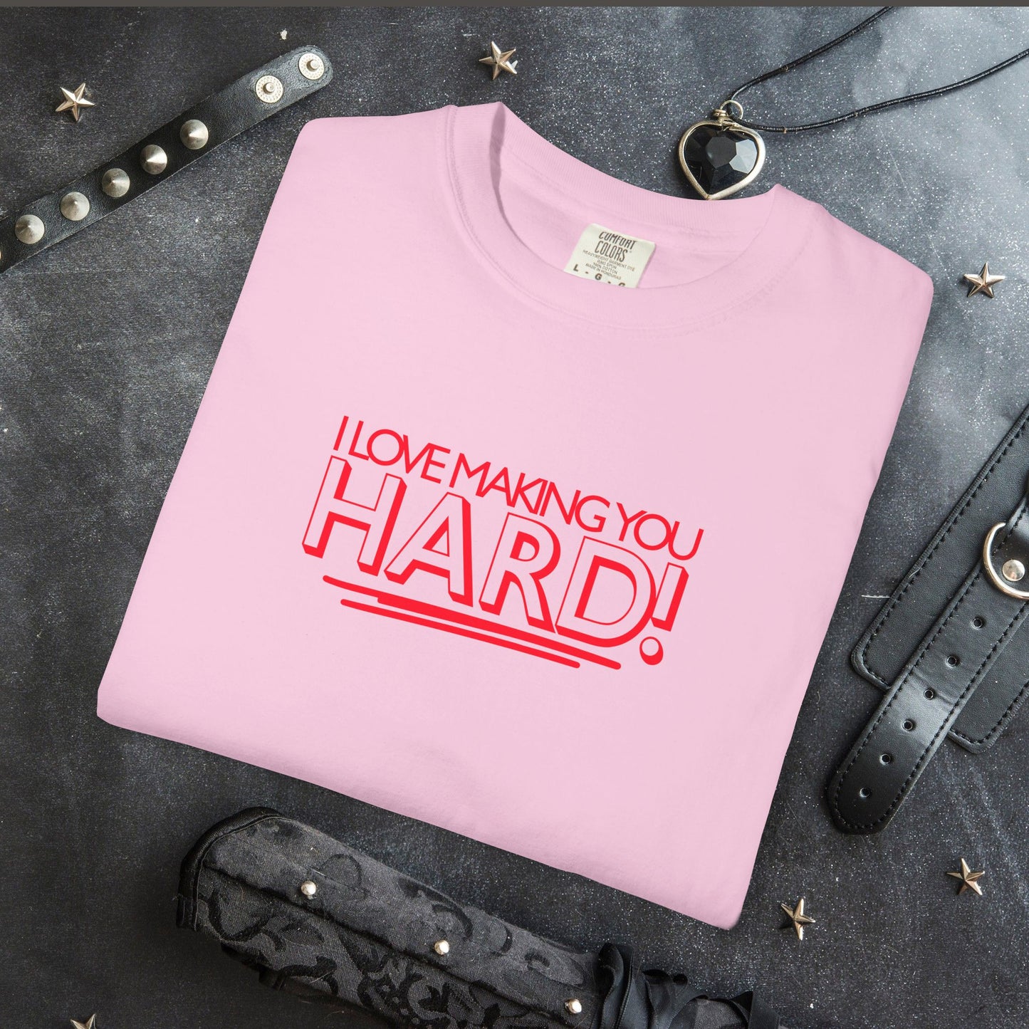I Love Making You Hard Naughty Girl Sexy T-Shirt, Hot Wife nsfw top, Inappropriate but Fun Summer Apparel