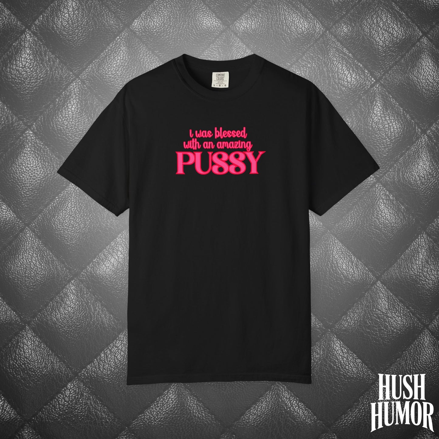 I Was Blessed With an Amazing Psssy Shirt – Funny NSFW T-Shirt for Naughty Wife