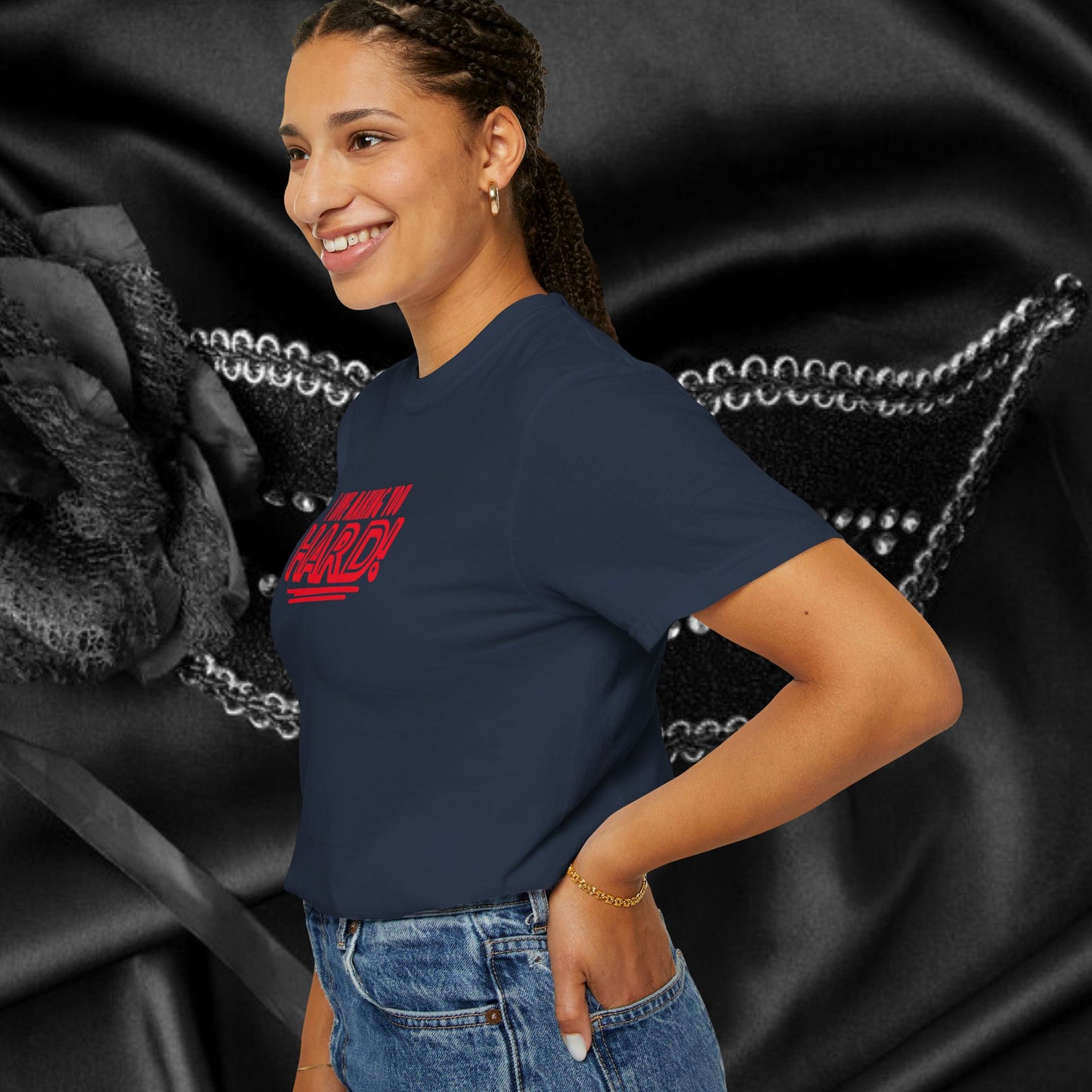 I love making you hard suggestive tshirt gift for the naughty girl in your life, sexy seductive ladies top