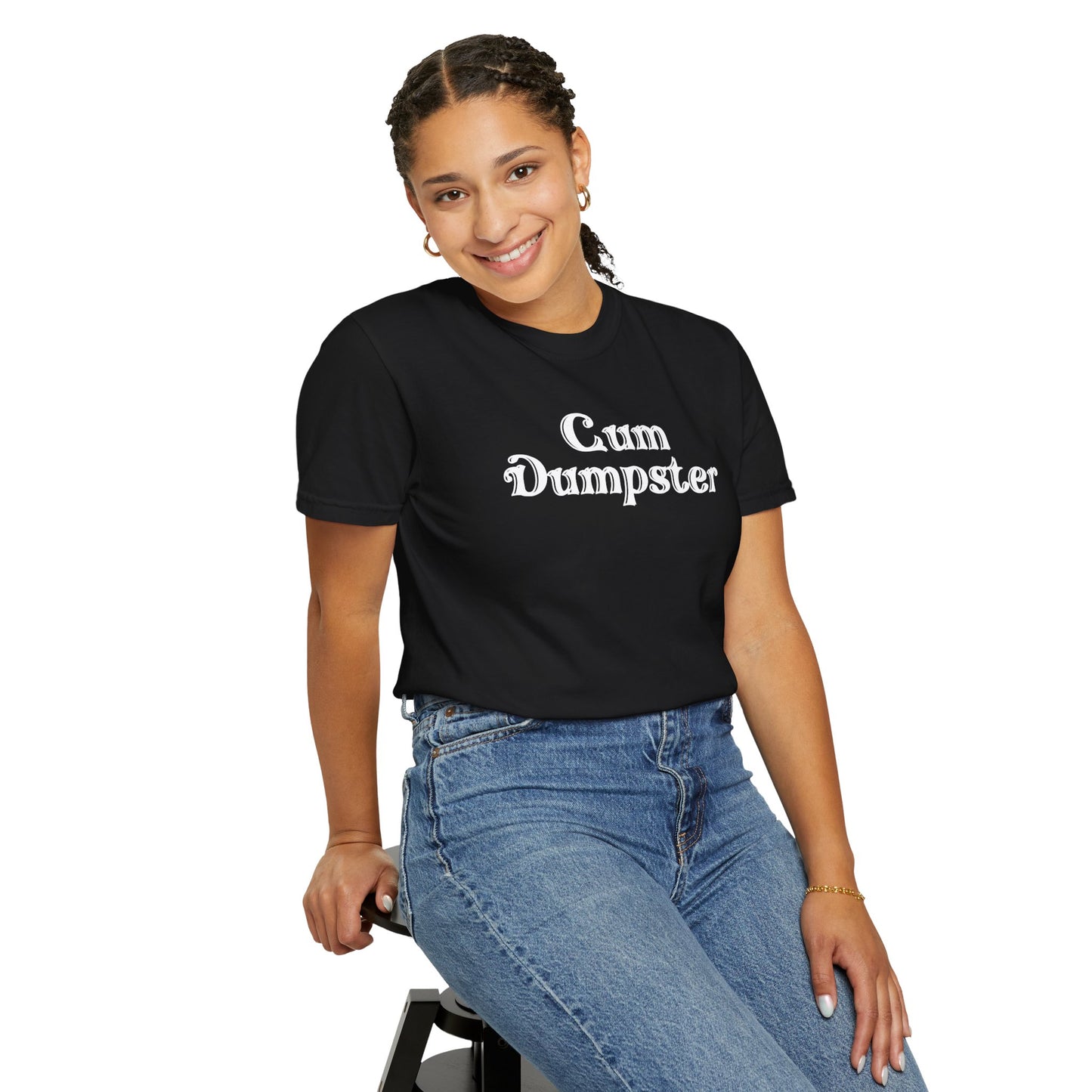 Cum Dumpster Tee – Naughty Party tshirt & Party Gag Gift