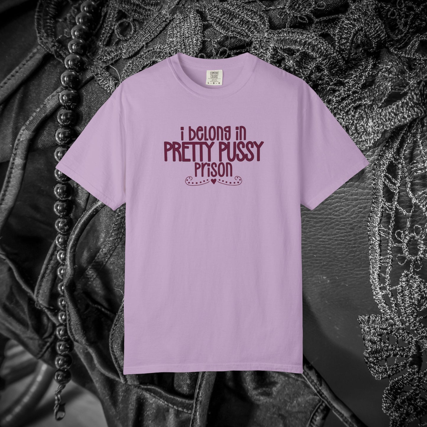 Pretty P*ssy Prison, Funny Adult T-shirt, Offensive Ladies Shirt, Unisex