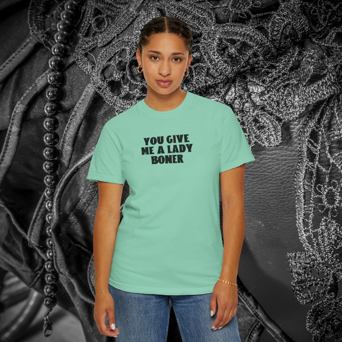 Funny Sex Shirt, Lady Boner Feminist Tee, Shocking Tops, Inappropriate NSFW Party Shirt, Offensive Rude Trendy comfort colors unisex tshirt