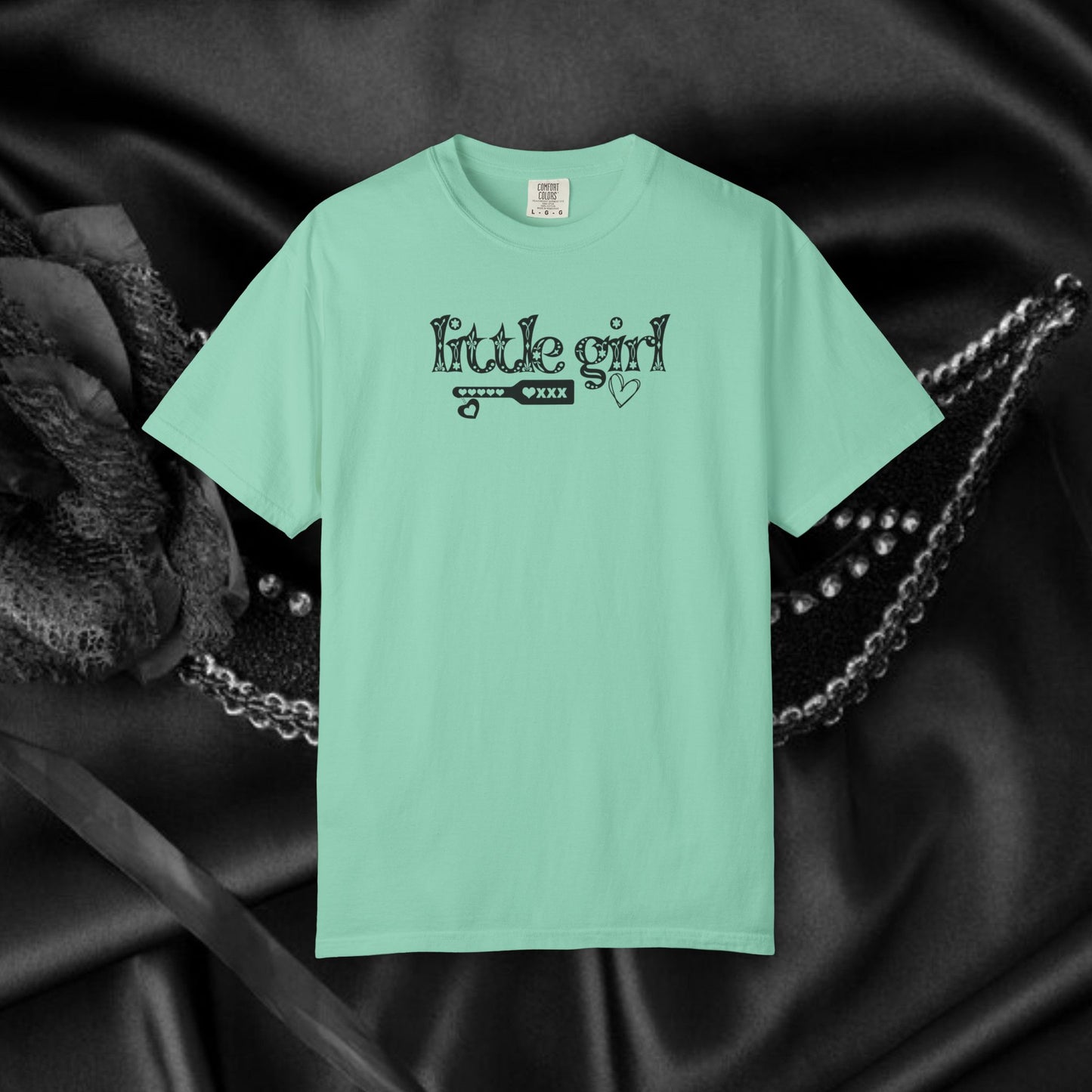Submissive Little Girl Comfort Color T-shirt
