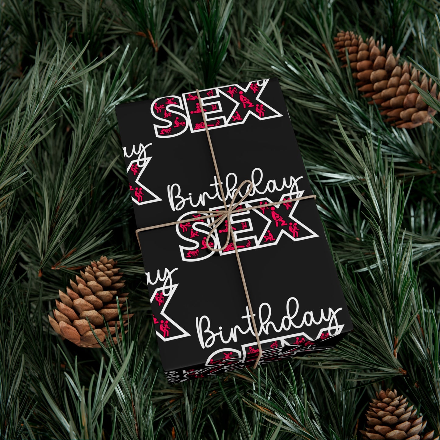 Birthdy Sex Wrapping Paper Adult Birthday Decor, Funny Gift Wrap, Unique Wrapping Paper, special occasions