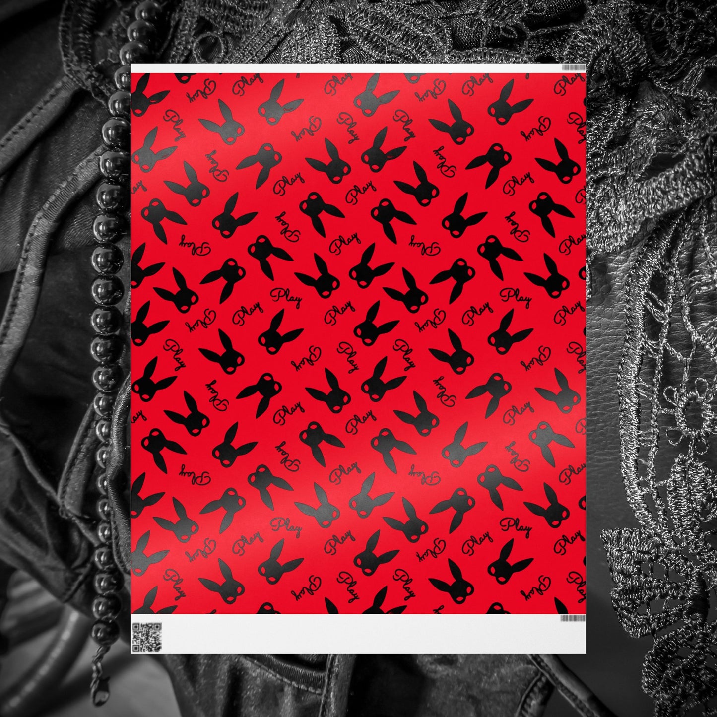 BDSM Themed Wrapping Papers, Kinky Gift Wrap, Fetish Present Wrap, Adult Gift Packaging, Naughty Holiday Paper