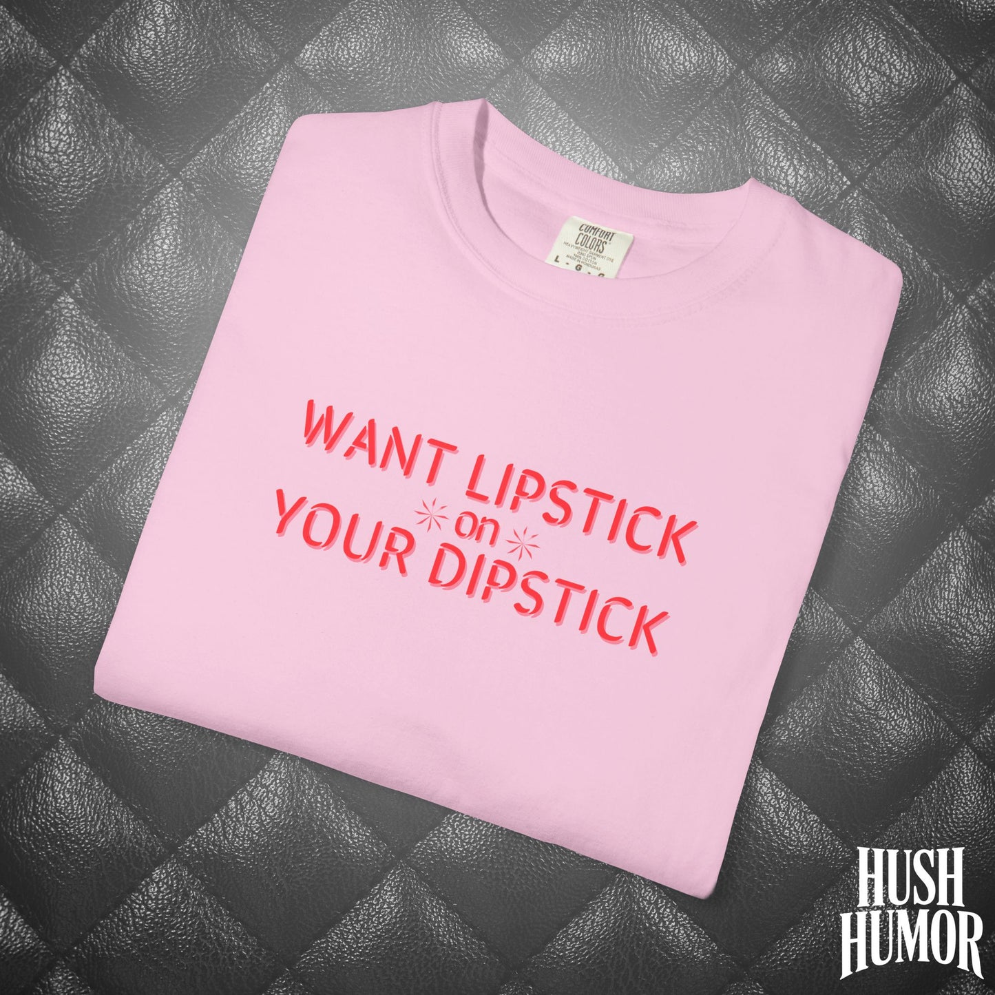 Want Lipstick on Your Dipstick? Dirty T-Shirt – Shocking Naughty Women’s Tee, FEMdom Sassy Mouth Shirt, Funny NSFW Adult Gift for Her