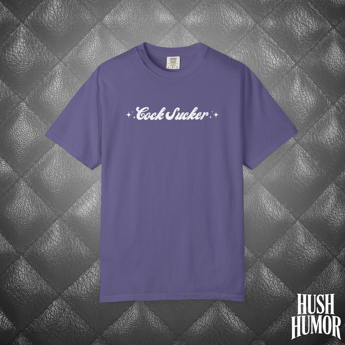 C*ck Sucker T-Shirt – Naughty Girl Comfort Colors Tee, Sexy NSFW Hot Wife Shirt, Offensive Inappropriate Graphic Shirt for Women