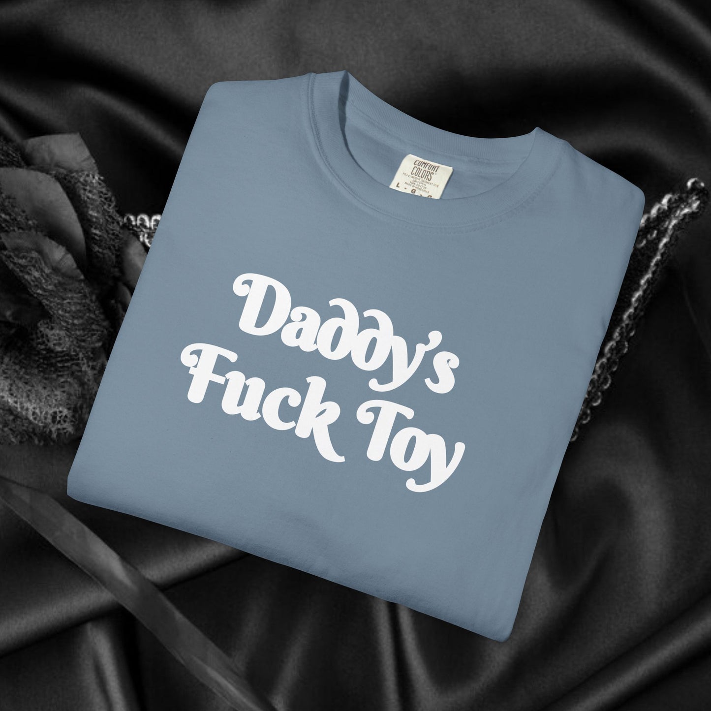 Daddy’s F*ck Toy Shirt – Kinky Submissive Apparel for Women, Hot Wife Sex Party Tee, Risqué Adult Shirt, NSFW Trendy BDSM Clothing
