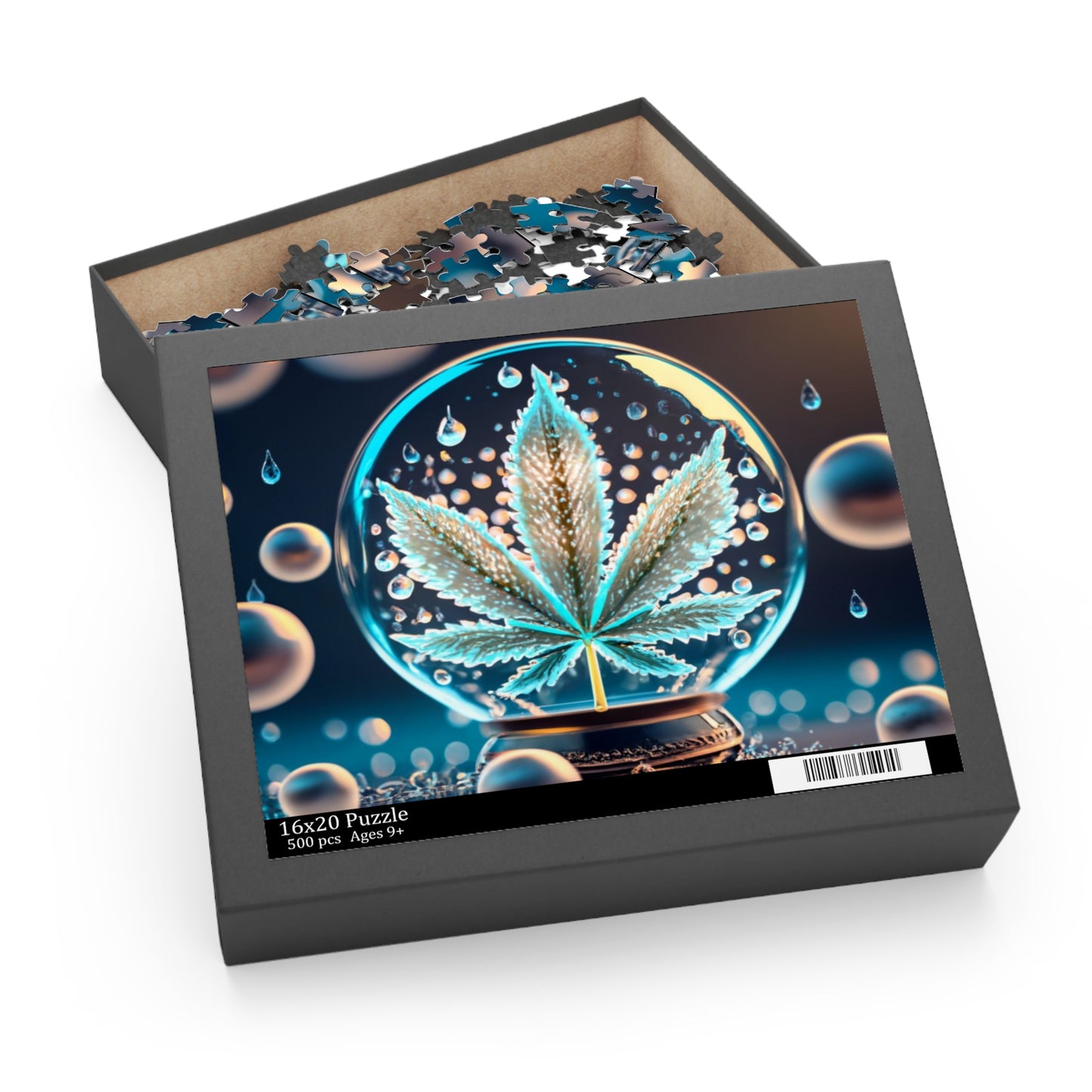 Mystic Vision Puzzle – Iridescent Crystal Ball Jigsaw for Adults | Vibe Check Challenge